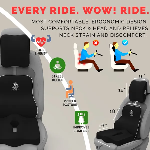 MRRON_Neckpro_Neckrest_Exemphlar_Back_Support_or_Coccyx_Orthopaedic_Cushion_for_Long_Sitting_Universal_fit_with_Ergonomic_Design_Made_by_High_Density_Memory_Foam_Used_for_Car_or_Office_Chairs.