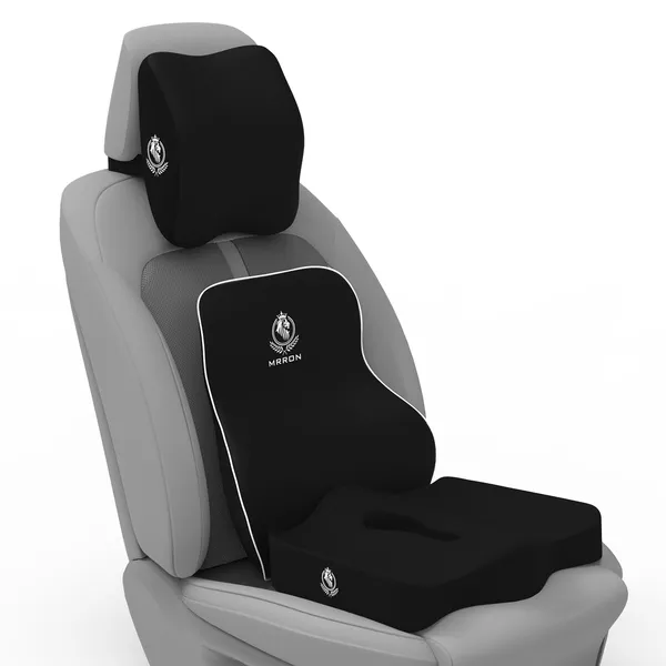 MRRON_Neckpro_Neckrest_Exemphlar_Back_Support_or_Coccyx_Orthopaedic_Cushion_for_Long_Sitting_Universal_fit_with_Ergonomic_Design_Made_by_High_Density_Memory_Foam_Used_for_Car_or_Office_Chairs.