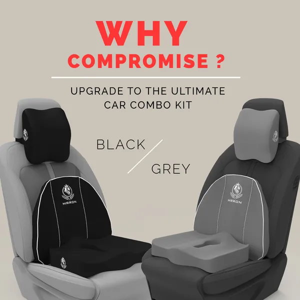 MRRON_Neckpro_Neckrest_Cruz_Back_Support_or_Coccyx_Orthopaedic_Cushion_for_Long_Sitting_Universal_fit_with_Ergonomic_Design_Made_by_High_Density_Memory_Foam_Used_for_Car_or_Office_Chairs.