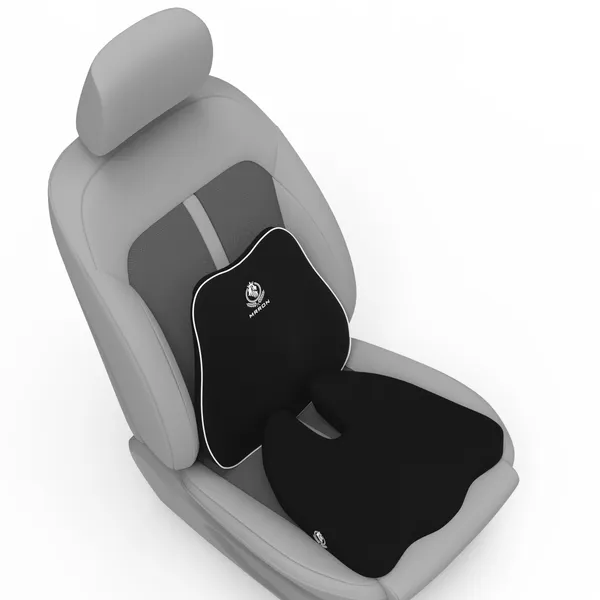MRRON_Car_Seat_Cushion_�_2-Piece_Set_with_Back_Support_&_Coccyx_Cushion_�_Orthopedic_Support_for_Back,_Tailbone,_Sciatica_Pain_�_Ergonomic_Comfort_for_Car,_Office,_or_Home_Chair