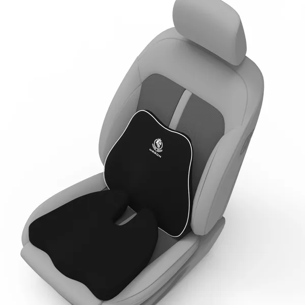 MRRON_Car_Seat_Cushion_�_2-Piece_Set_with_Back_Support_&_Coccyx_Cushion_�_Orthopedic_Support_for_Back,_Tailbone,_Sciatica_Pain_�_Ergonomic_Comfort_for_Car,_Office,_or_Home_Chair