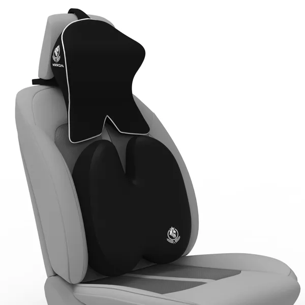 Neckrest_Back_Support_Or_Coccyx_Orthopaedic_Cushion_For_Long_Sitting_Universal_Fit_With_Ergonomic_Design_Made_By_High_Density_Memory_Foam_Used_For_Car_Or_Office_Chairs.