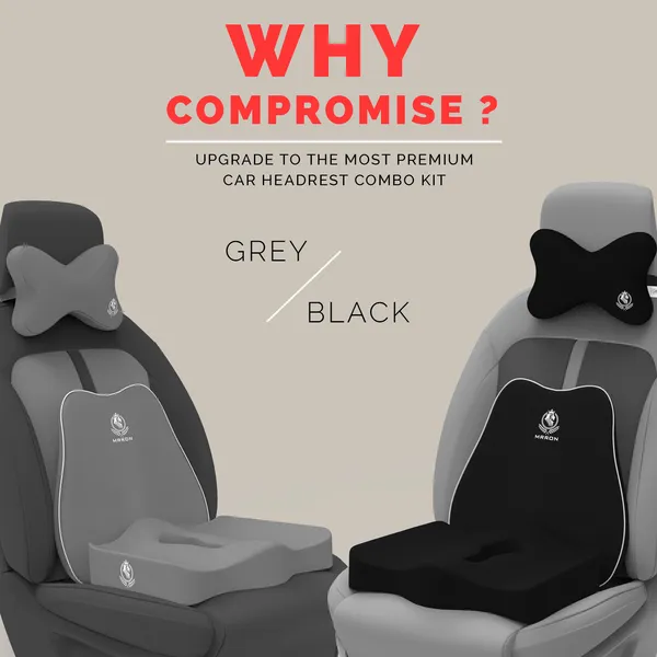 MRRON_Memory_Foam_Car_Seat_Cushion_Set_�_Lumbar_Back_Support,_Coccyx_Seat_Pad_&_Neck_Pillow_�_Ergonomic_Pain_Relief_for_Back,_Tailbone,_Sciatica_�_Ideal_for_Driving,_Office_&_Travel.