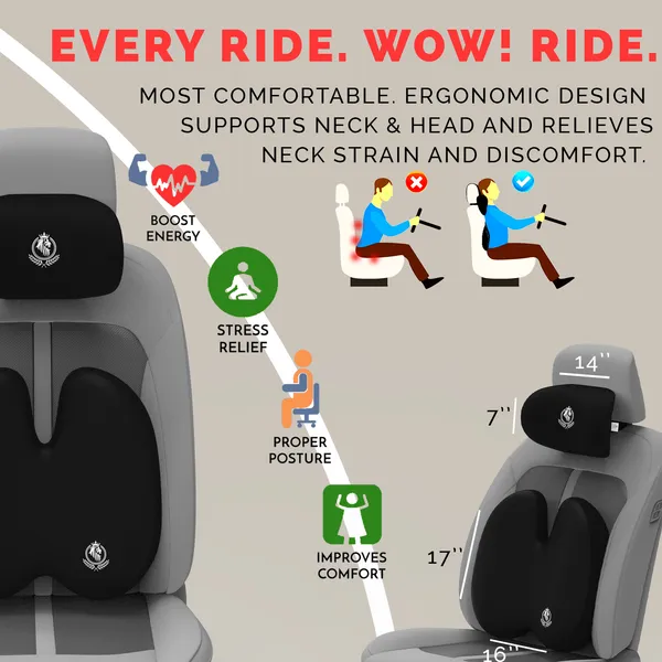 Neckrest_Back_Support_Or_Coccyx_Orthopaedic_Cushion_For_Long_Sitting_Universal_Fit_With_Ergonomic_Design_Made_By_High_Density_Memory_Foam_Used_For_Car_Or_Office_Chairs.