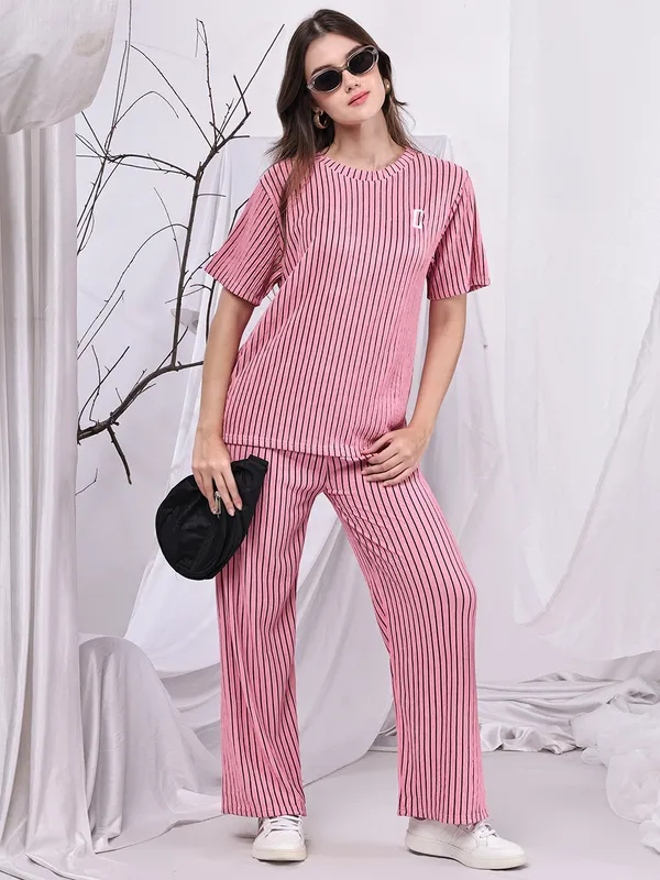Light_Pink_Popcorn_Top_For_Women