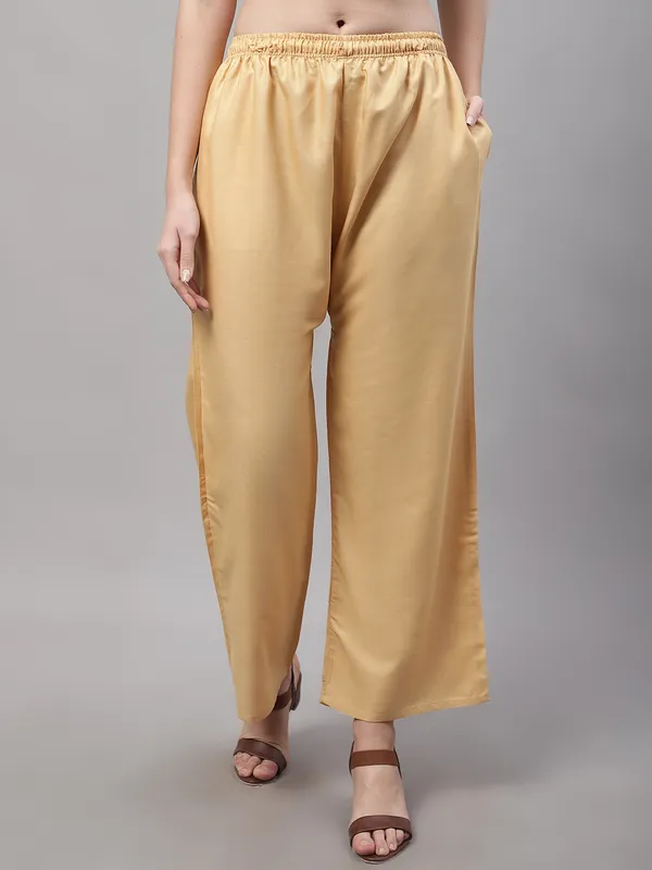 Beige_Rayon_Palazzo_For_Women