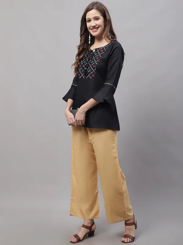 Beige_Rayon_Palazzo_For_Women
