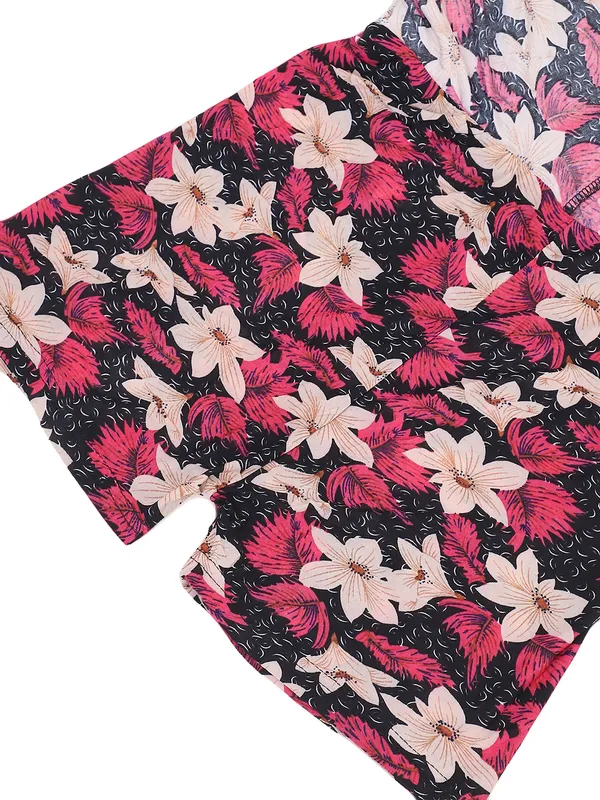 Multi_Color_Polyester_Lycra_Skirt_For_Women