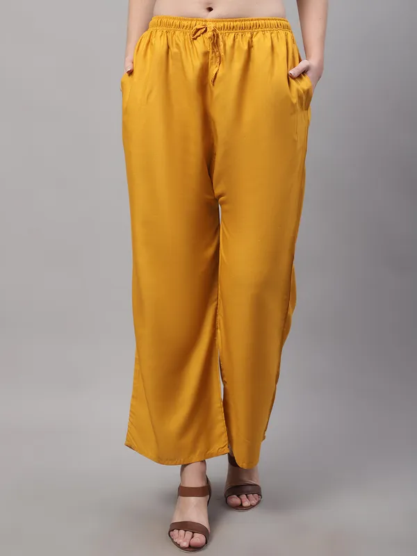 Gold_Rayon_Palazzo_For_Women