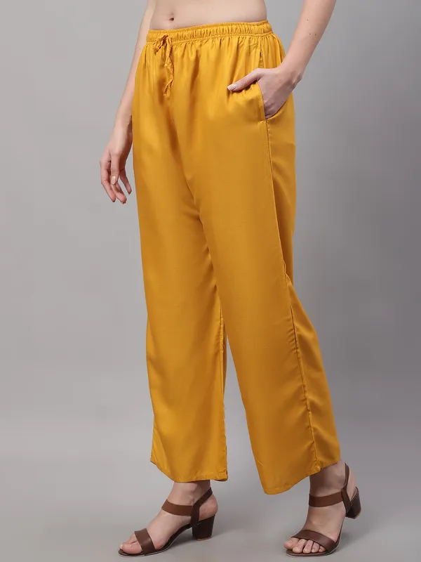 Gold_Rayon_Palazzo_For_Women