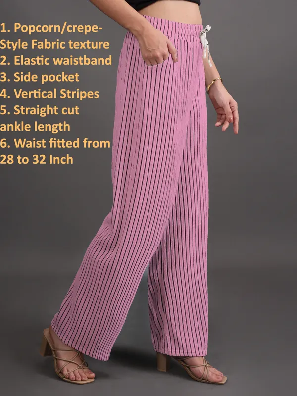 Pink_Popcorn_Crepe_Style_Texture_Palazzo_For_Women