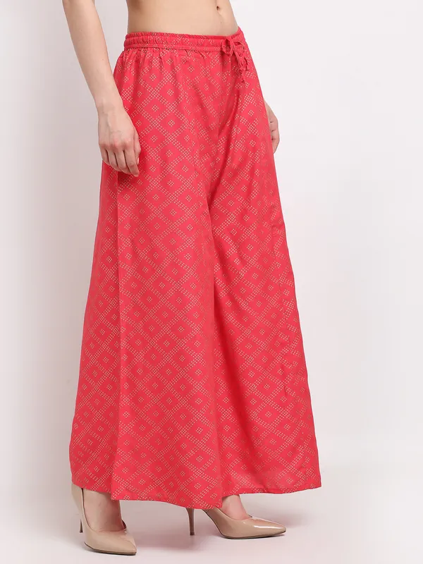 Peach_Rayon_Palazzo_For_Women