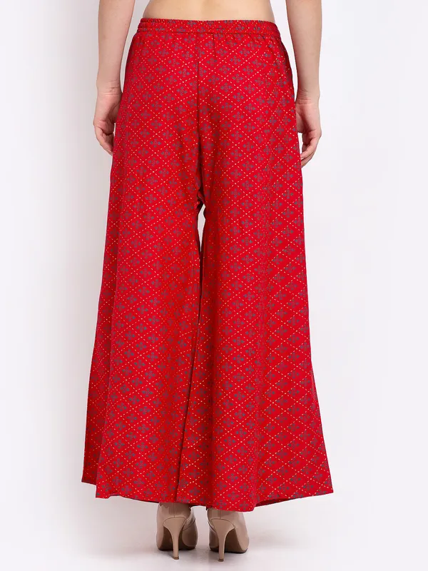 Red_Rayon_Palazzo_For_Women