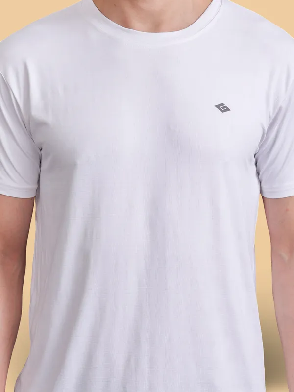 White::Pink_Polyester_T-Shirt_For_Men