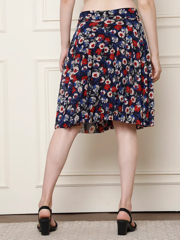 Multi_Color_Polyester_Lycra_Skirt_For_Women