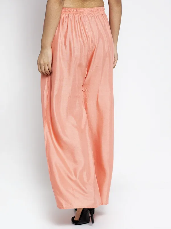 Peach_Rayon_Palazzo_For_Women