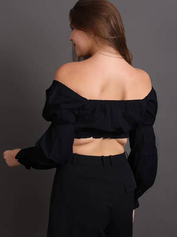 Black_Cotton_Top_For_Women