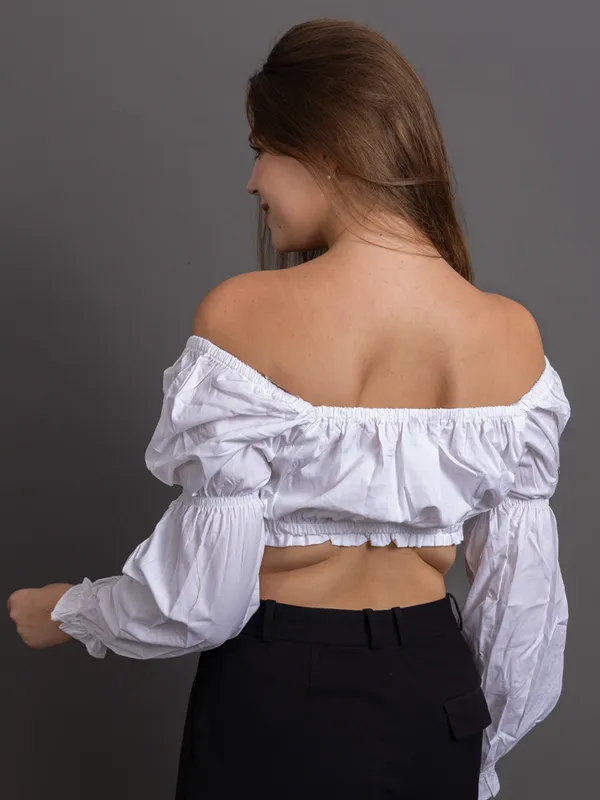 White_Cotton_Top_For_Women
