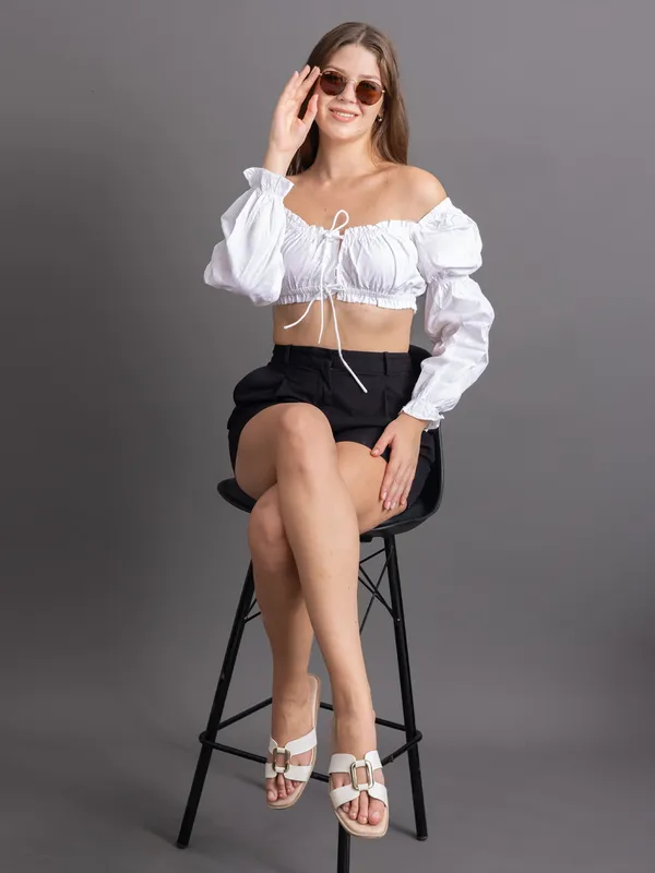 White_Cotton_Top_For_Women
