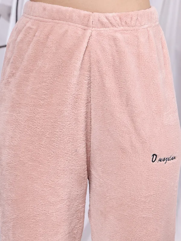 Light_Pink_Wool_Blend_Loungewear_For_Women