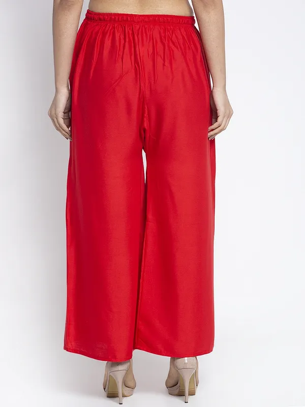 Red_Rayon_Palazzo_For_Women