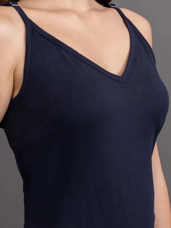Navy_Blue_Cotton_Nightdress_For_Women