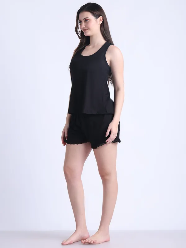 Black_Cotton_Night_Suit_For_Women