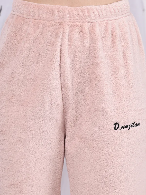 Light_Pink_Wool_Blend_Winter_Wear_Co-Ords_For_Women