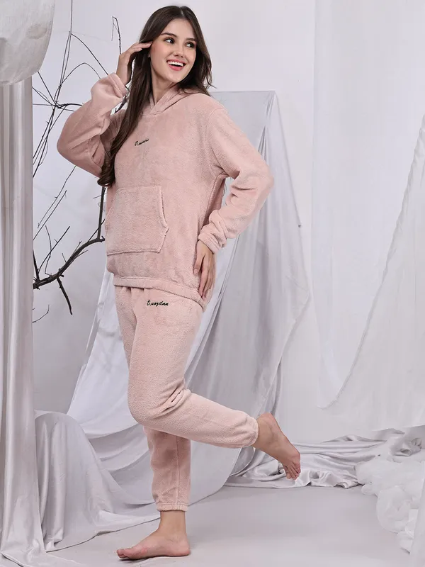 Light_Pink_Wool_Blend_Winter_Wear_Co-Ords_For_Women