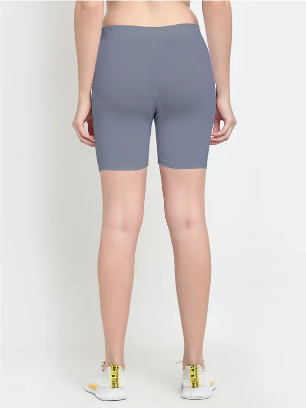 Grey_Cotton_Shorts_For_Women