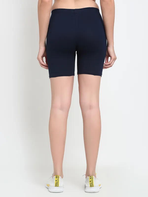Navy_Cotton_Shorts_For_Women