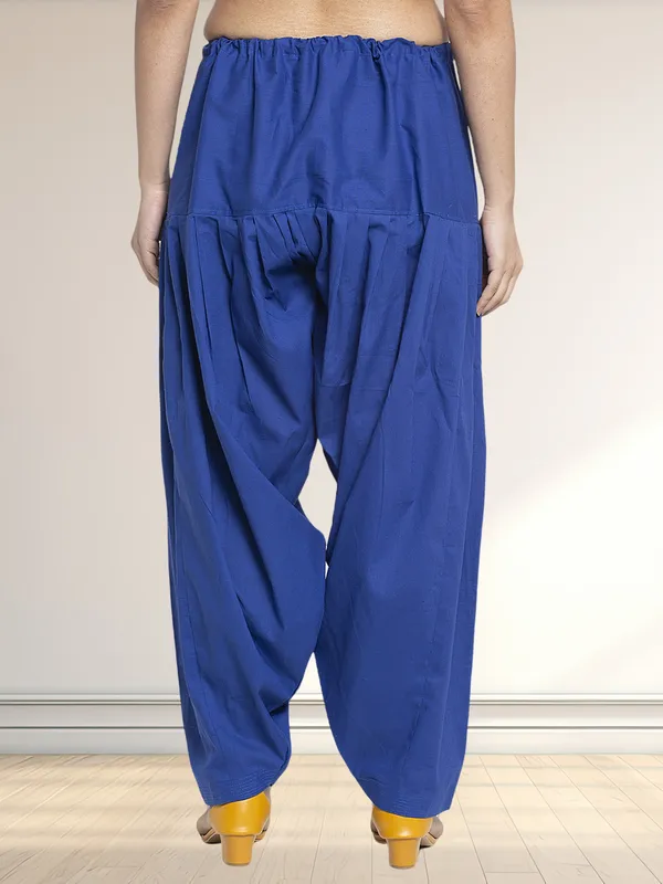 Blue_Cotton_Salwar_For_Women