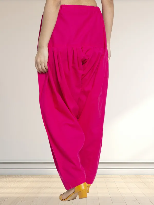 Pink_Cotton_Salwar_For_Women