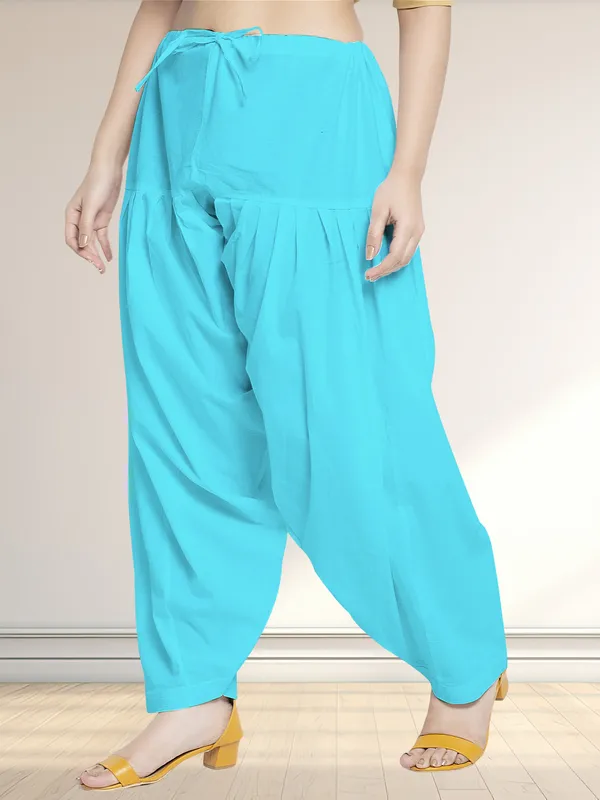 Aqua_Cotton_Salwar_For_Women