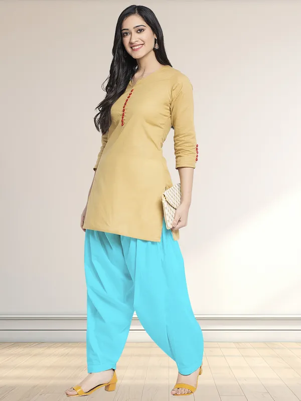 Aqua_Cotton_Salwar_For_Women