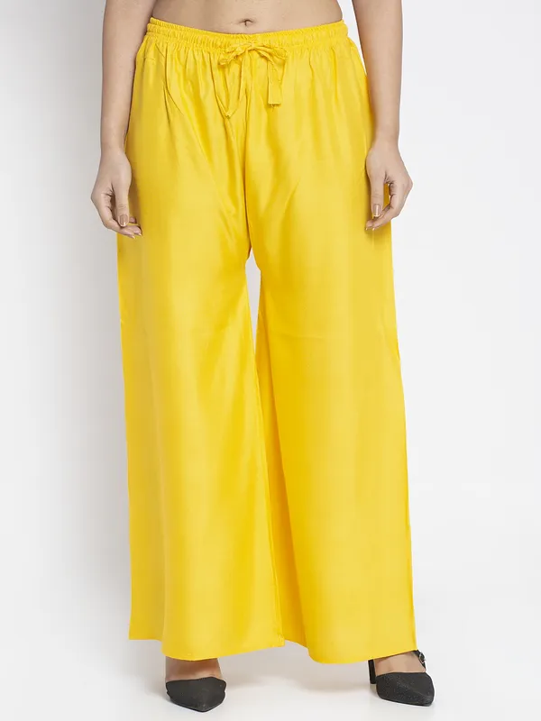 Yellow_Rayon_Palazzo_For_Women