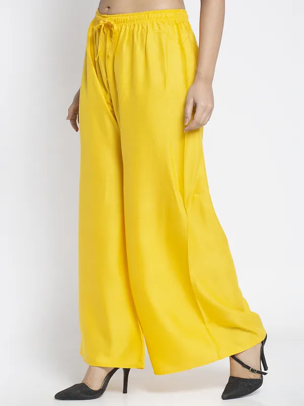 Yellow_Rayon_Palazzo_For_Women