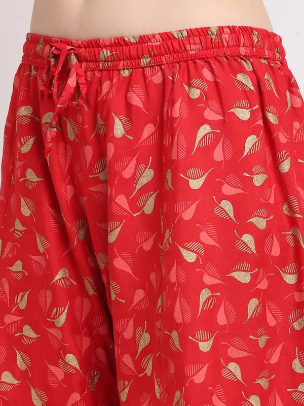 Red_Rayon_Palazzo_For_Women