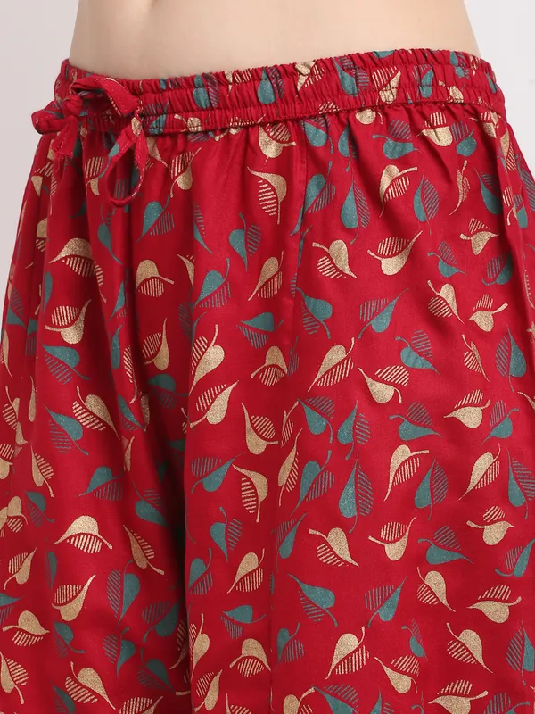 Maroon_Rayon_Palazzo_For_Women