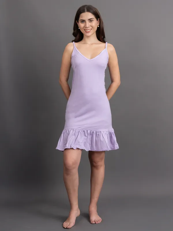 Purple_Cotton_Nightdress_For_Women