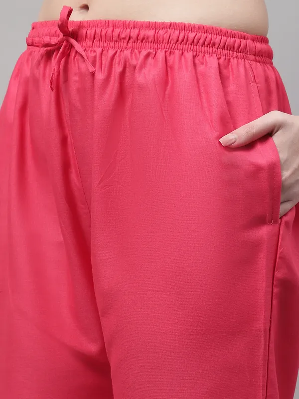 Peach_Rayon_Palazzo_For_Women