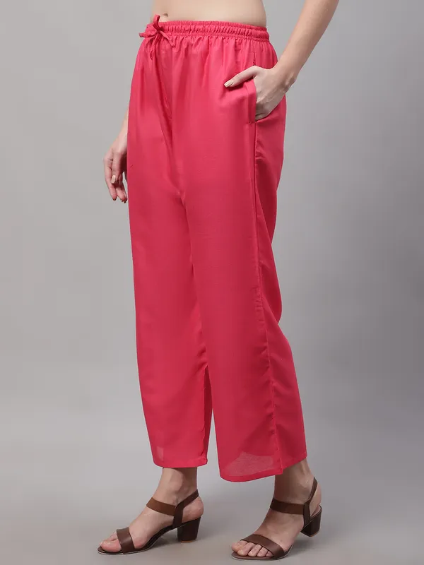 Peach_Rayon_Palazzo_For_Women