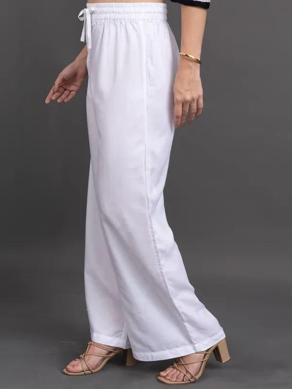 White_Rayon_Palazzo_For_Women