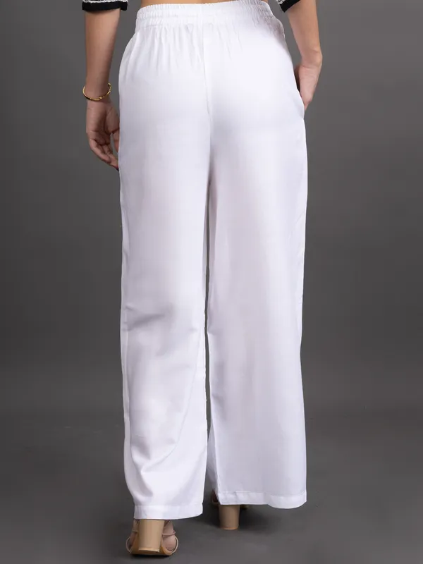 White_Rayon_Palazzo_For_Women