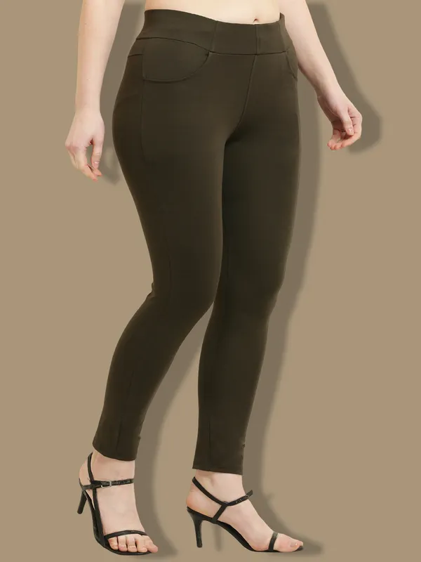 Olive_Tencel_Jegging_For_Women