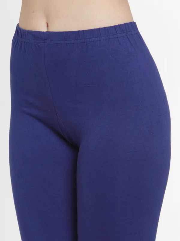 Blue_Cotton_Lycra_Capri_For_Women