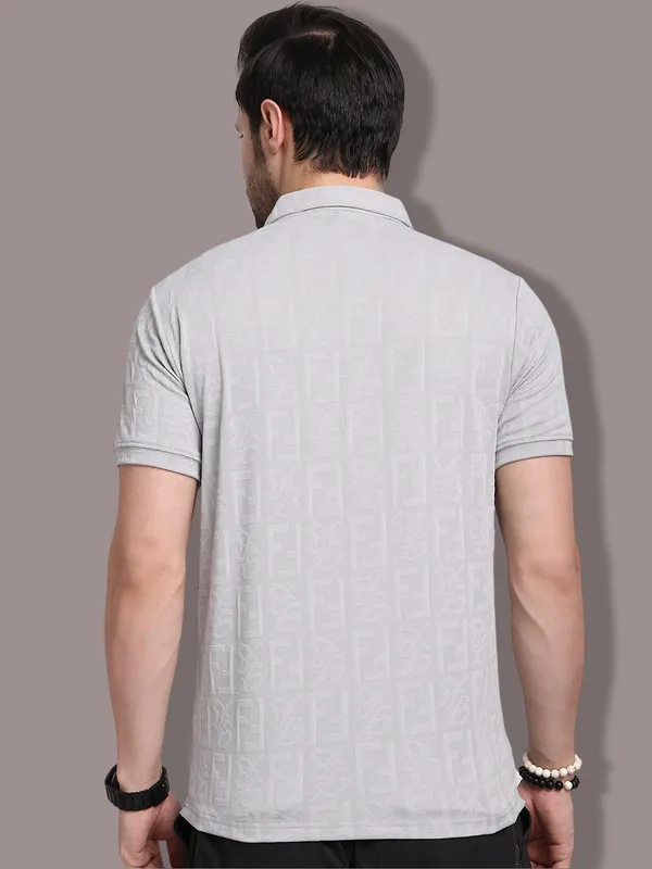 Grey_Polycotton_T-Shirt_For_Men