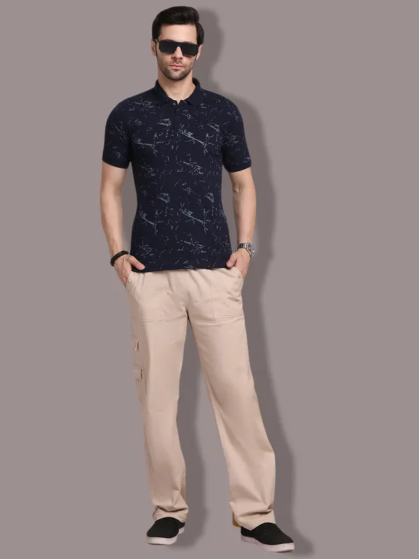 Navy_Blue_Cotton_T-Shirt_For_Men