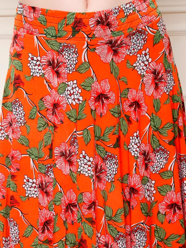 Multi_Color_Polyester_Lycra_Skirt_For_Women