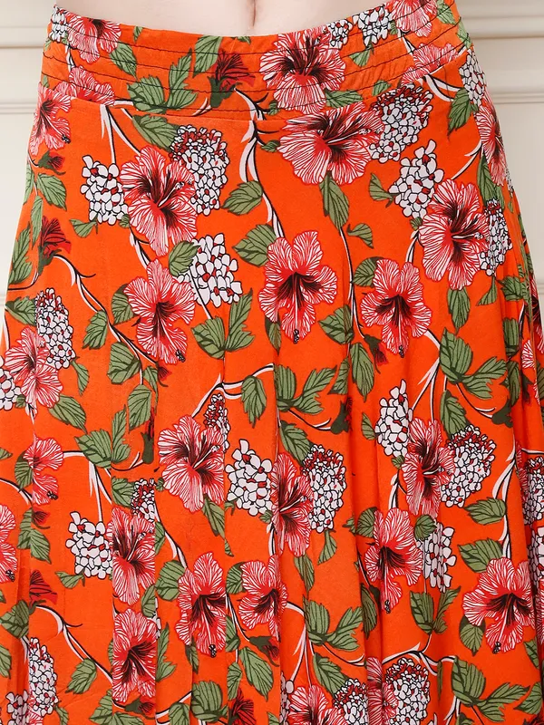 Multi_Color_Polyester_Lycra_Skirt_For_Women